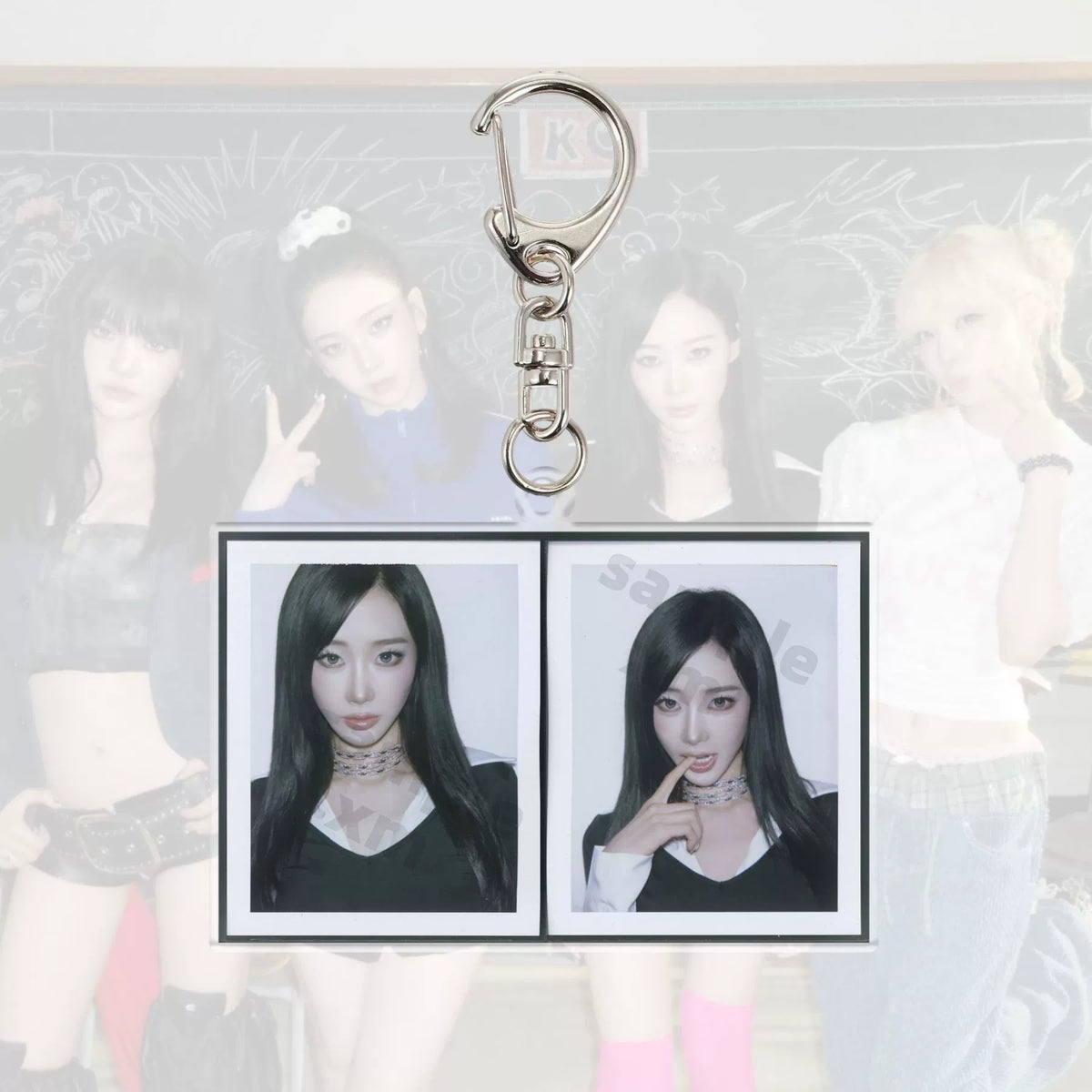 aespa acrylic keyring