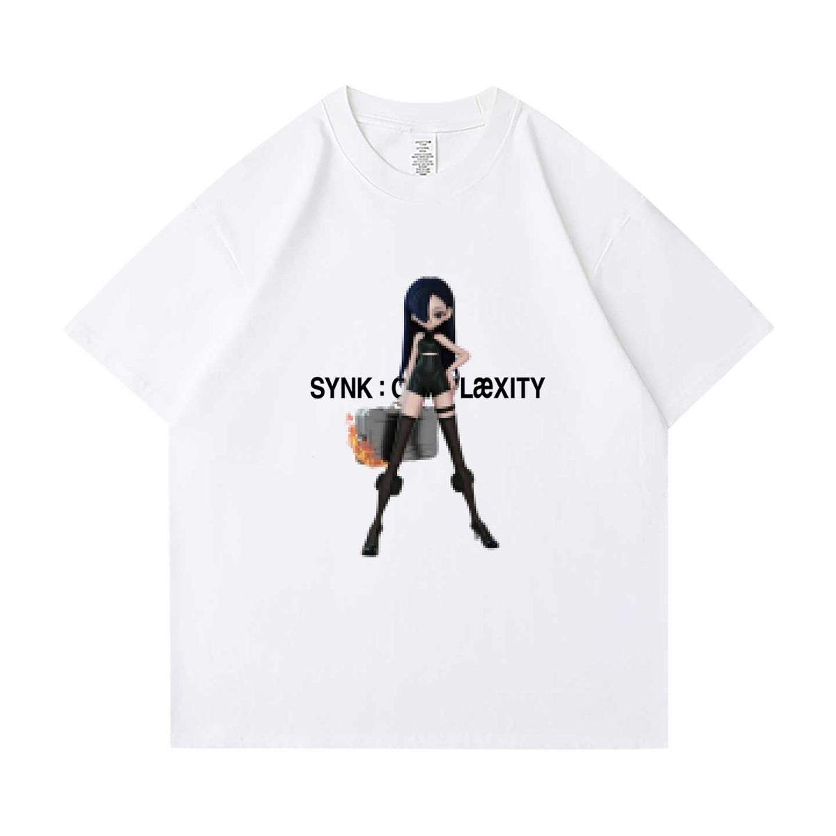 aespa SYNK COMPLAEXITY white t-shirt NINGNING avatar