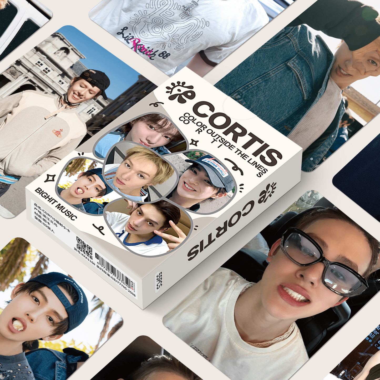 COMING SOON ✈️: CORTIS Laser New Photos lomocards (55pcs)