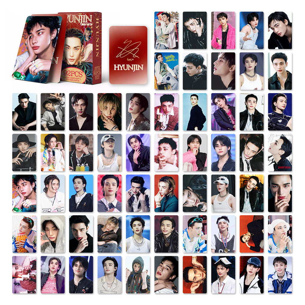 Coming Soon: HYUNJIN updated lomocards (92pcs)