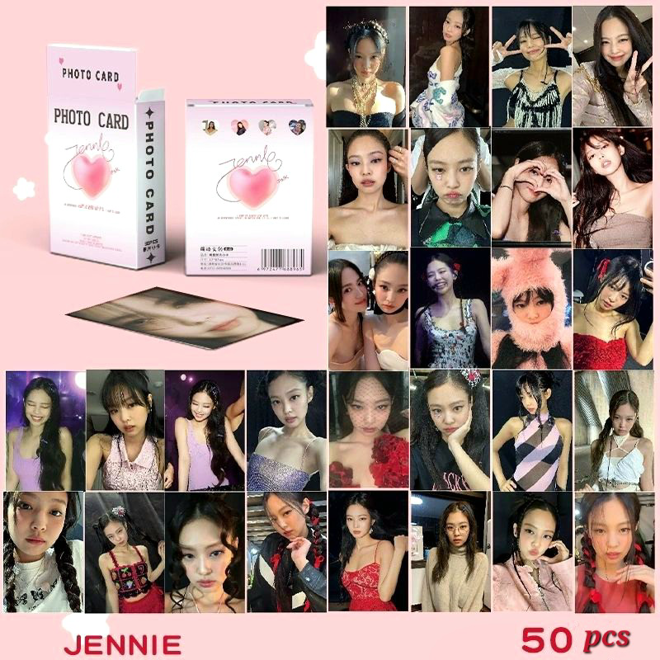 PRE-ORDER] BLACKPINK Jeenie lomocards (50pcs) – Kpopmagicshop.al