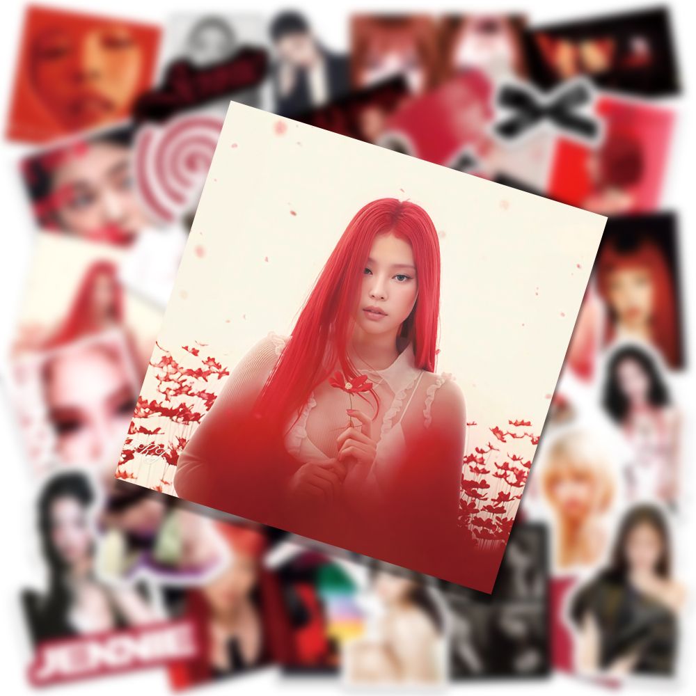 COMING SOON ✈️: BLACKPINK JENNIE 'RUBY' Sticker Set (50pcs)