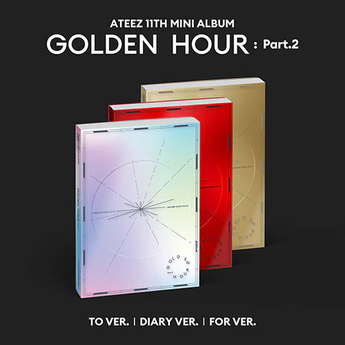 [PRE-ORDER] ATEEZ - [GOLDEN HOUR : PART.2] Album RANDOM Version NO CD ❌