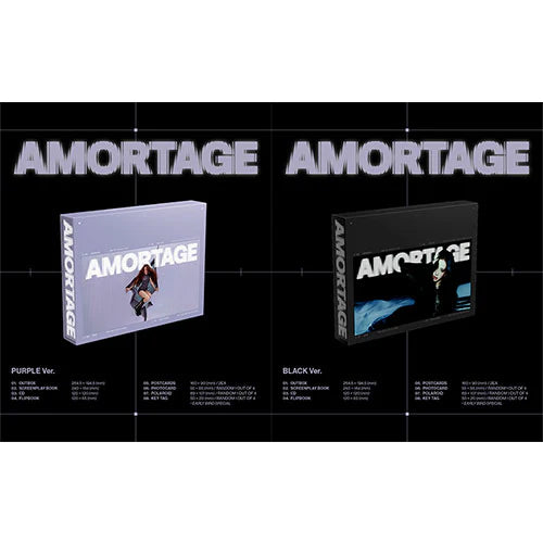 [PRE-ORDER] JISOO - AMORTAGE (EXCLUSIVE EDITION) RANDOM Version NO CD ❌