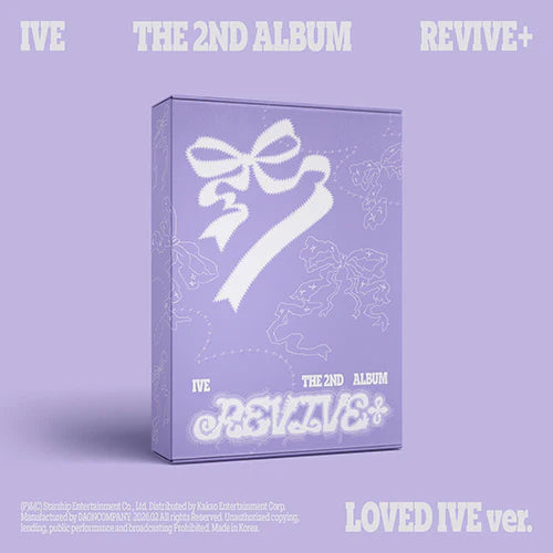 [PRE-ORDER] IVE The 2nd Album 'REVIVE+' (LOVED IVE Ver.) NO CD ❌