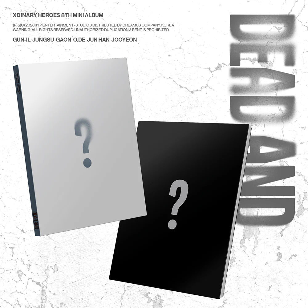 [PRE-ORDER] Xdinary Heroes - [DEAD AND] PHOTOBOOK RANDOM Version NO CD ❌