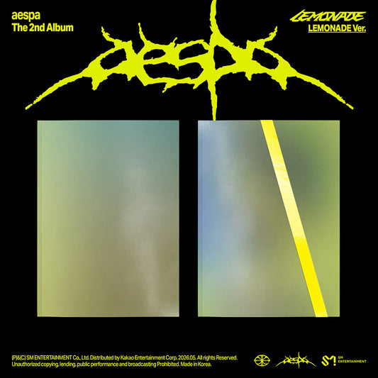 (PRE-ORDER) aespa - [LEMONADE] 'LEMONADE' RANDOM ver. NO CD ❌