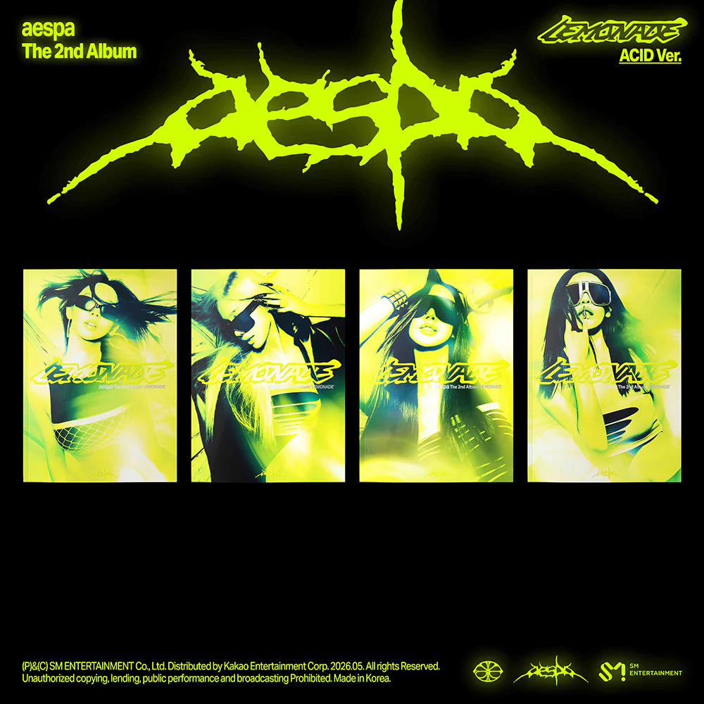 [Në Gjendje] aespa - [LEMONADE] 'LEMONADE' Acid ver. RANDOM NO CD ❌