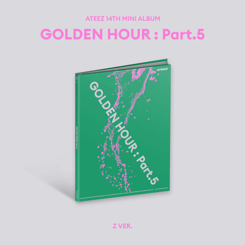 [PRE-ORDER] ATEEZ - [GOLDEN HOUR : PART.5] RANDOM Ver NO CD ❌