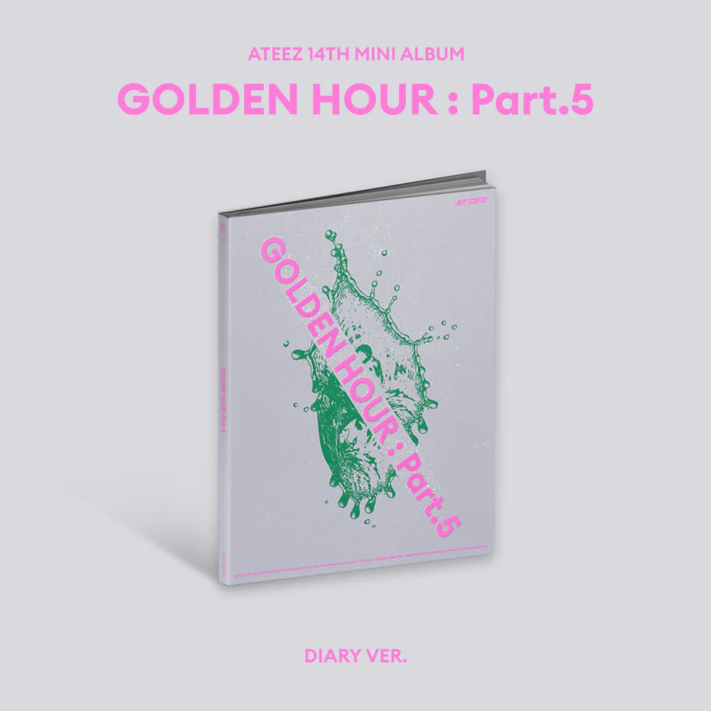 [PRE-ORDER] ATEEZ - [GOLDEN HOUR : PART.5] RANDOM Ver NO CD ❌