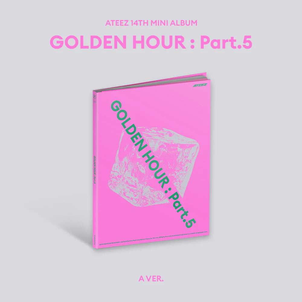 [PRE-ORDER] ATEEZ - [GOLDEN HOUR : PART.5] RANDOM Ver NO CD ❌