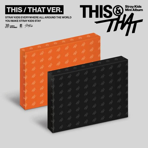 [PRE-ORDER] STRAY KIDS - [THIS & THAT] RANDOM NO CD ❌