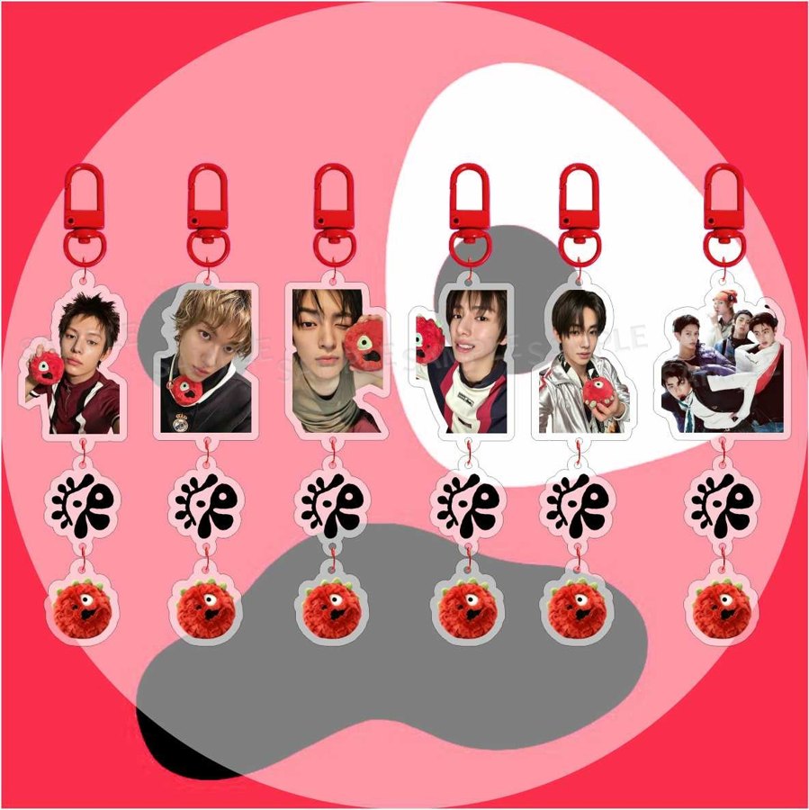 CORTIS photo charm acrylic keyring designs