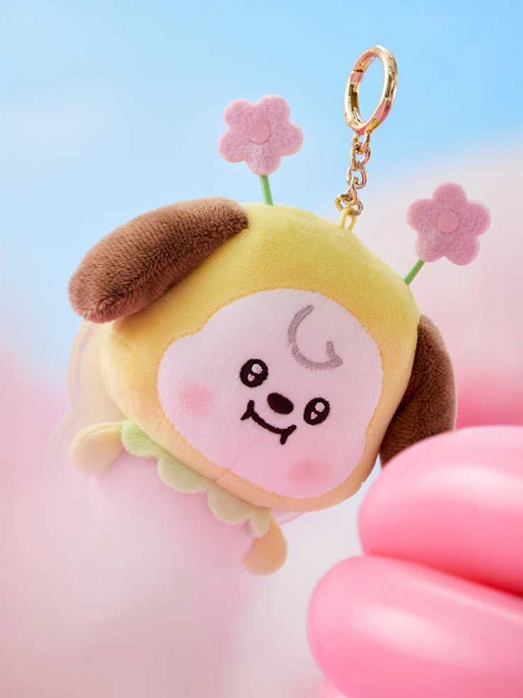 [Në Gjendje] BT21 CHIMMY Baby Spring Fairy Plush Keyring 🌸