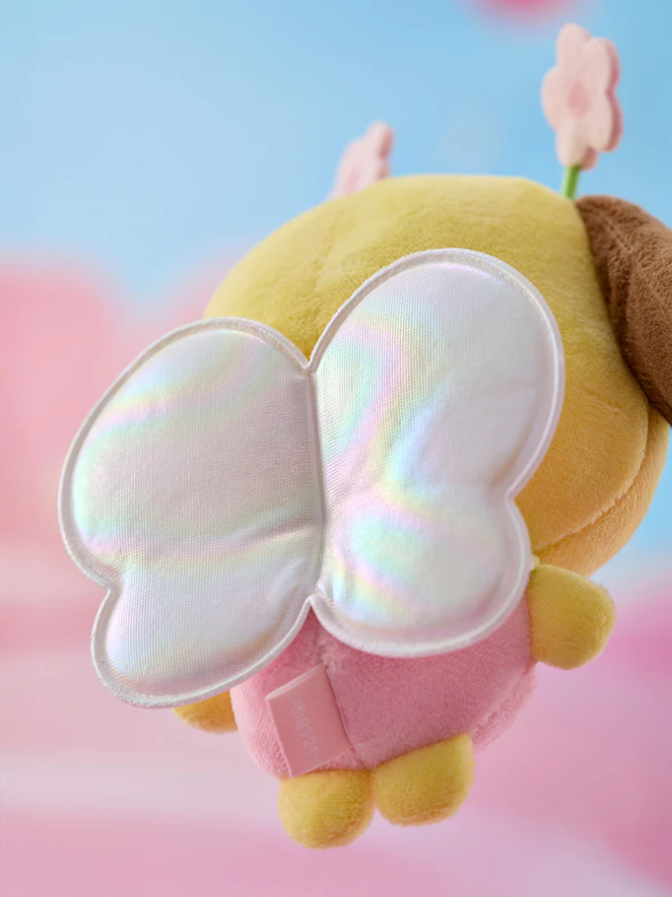 [Në Gjendje] BT21 CHIMMY Baby Spring Fairy Plush Keyring 🌸