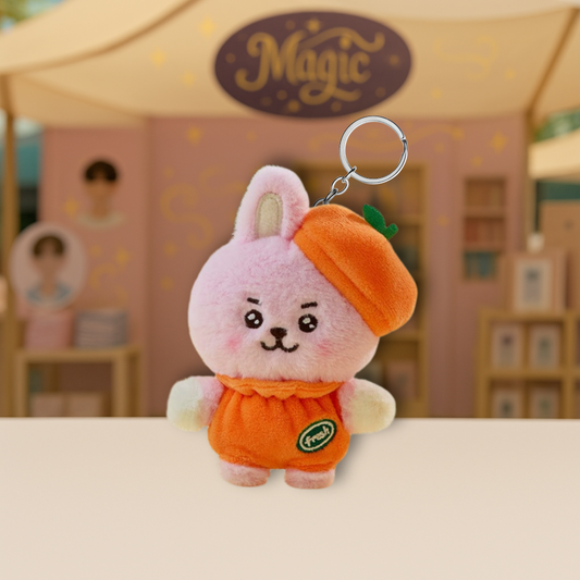 [PRE-ORDER] BT21 Cooky Orange Party Series Pendant Plushies 🍊