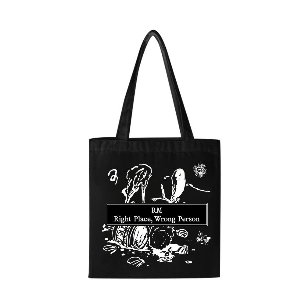 [PRE-ORDER] BTS RM 'Right Place, Wrong Person' Tote Bags