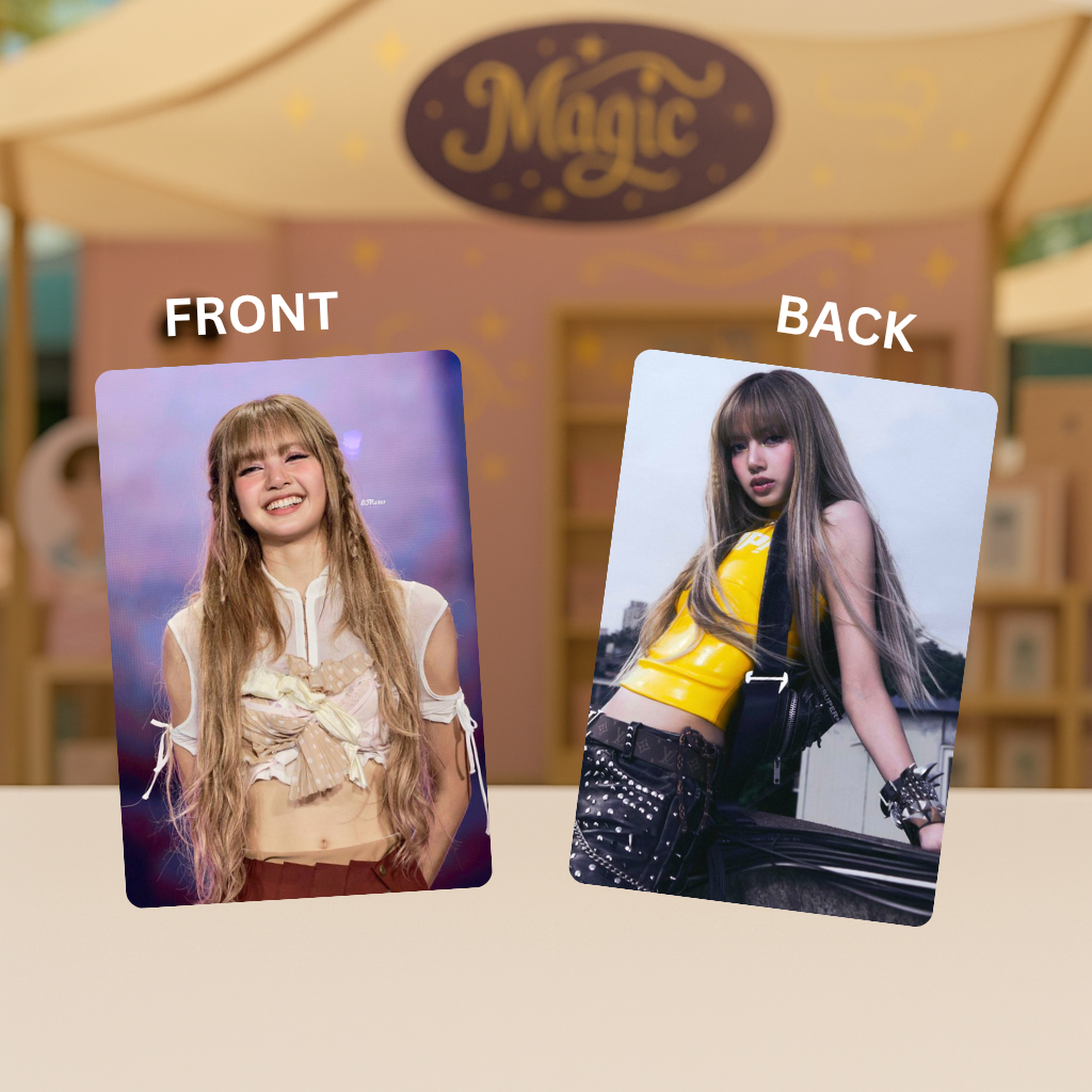 BLACKPINK Custom Made Photocards (Members)