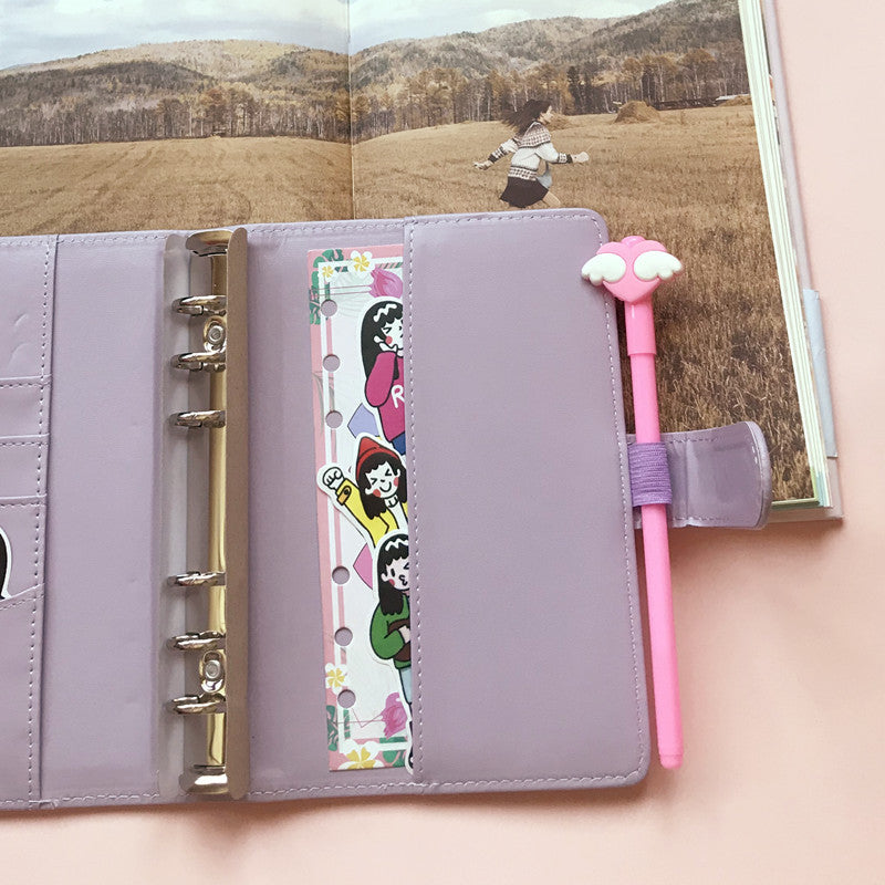 ON THE WAY: A6 Macaron Color Binder | Soft Faux Leather
