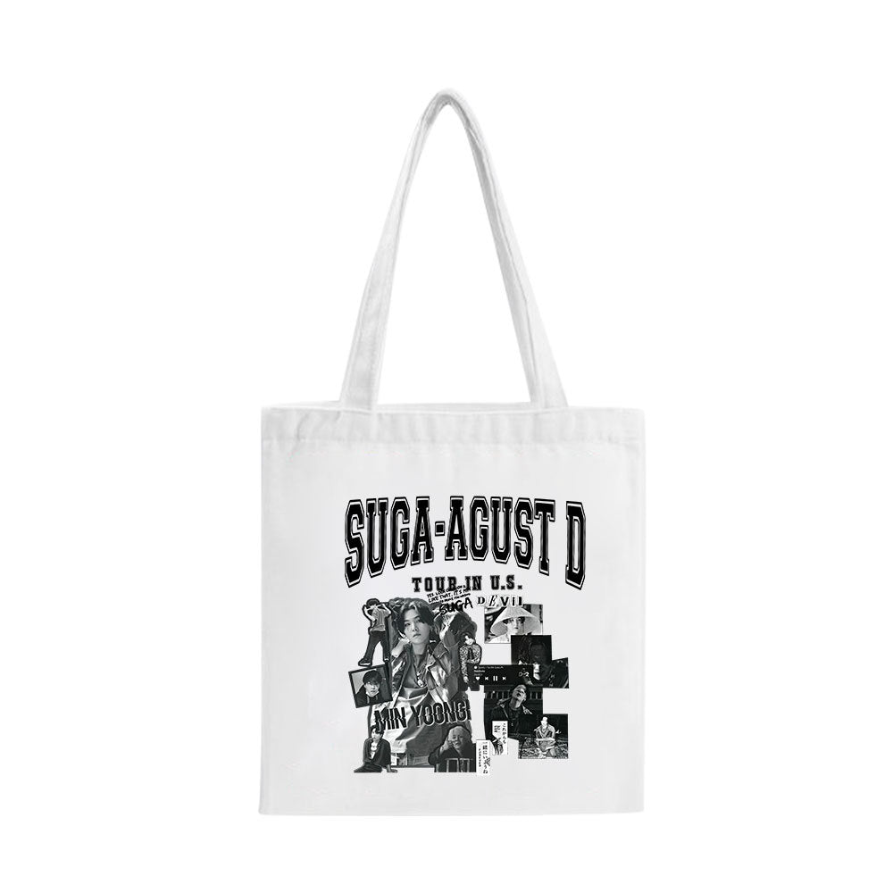 [PRE-ORDER] BTS Agust D 'D-Day' Tote Bags