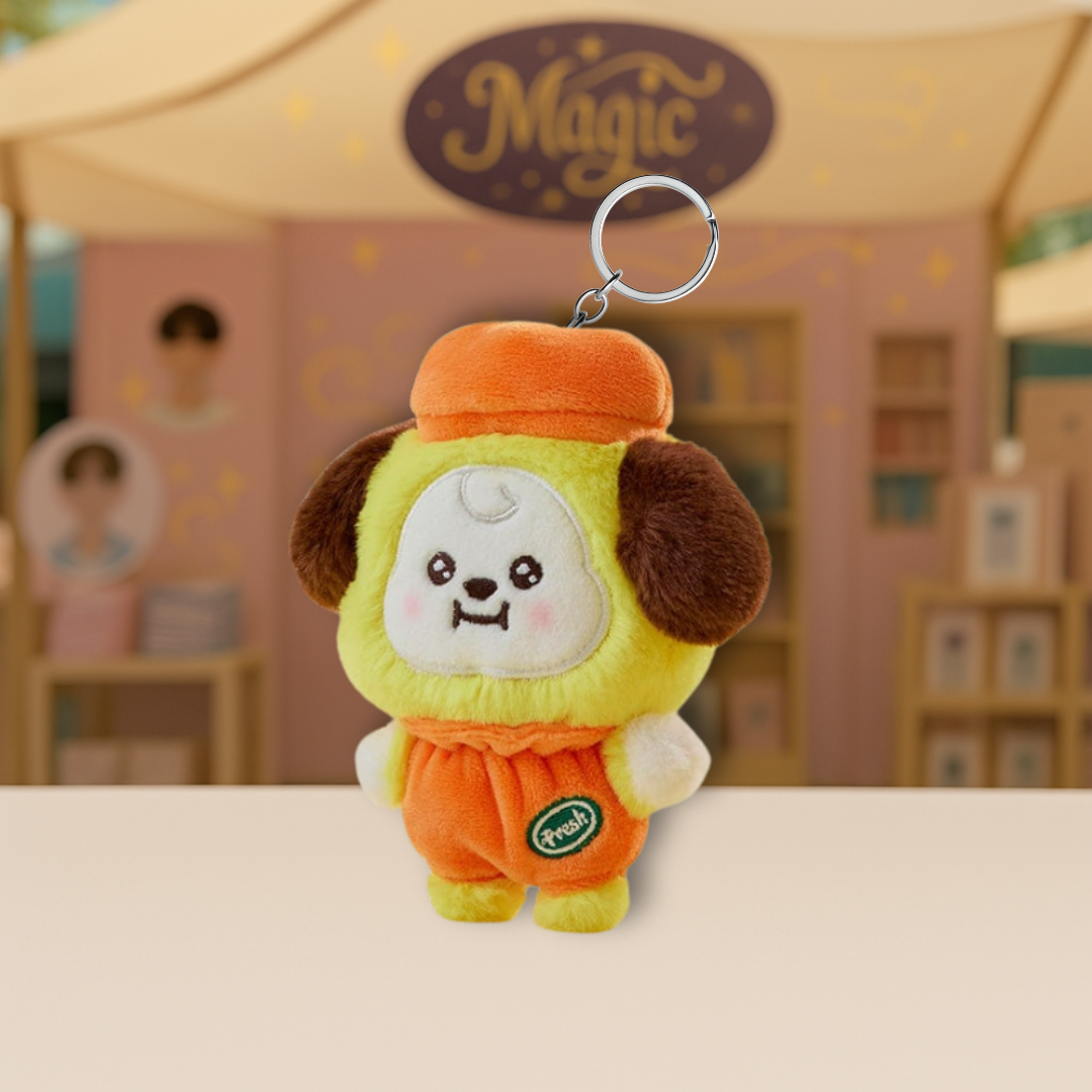 [PRE-ORDER] BT21 Chimmy Orange Party Series Pendant Plushies 🍊