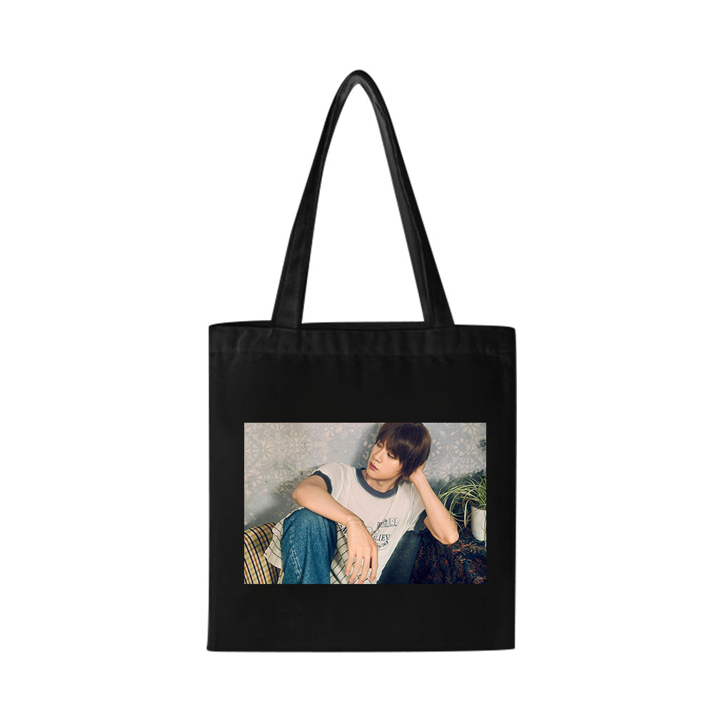 [PRE-ORDER] BTS Jin 'HAPPY' Tote Bags
