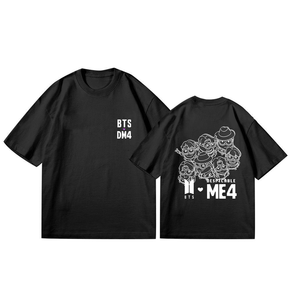 [PRE-ORDER] BTS X Despicable Me 4 T-shirts ver.2