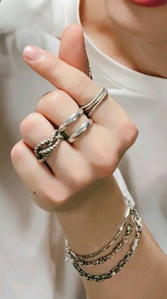 [PRE-ORDER] BTS Jimin Twisted Rope DNA Sterling Silver Ring