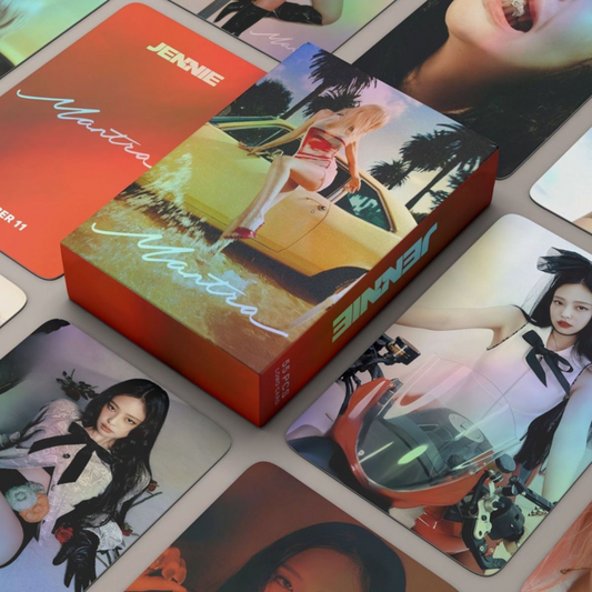 [PRE-ORDER] Jennie Mantra holographic lomocards (55pcs)