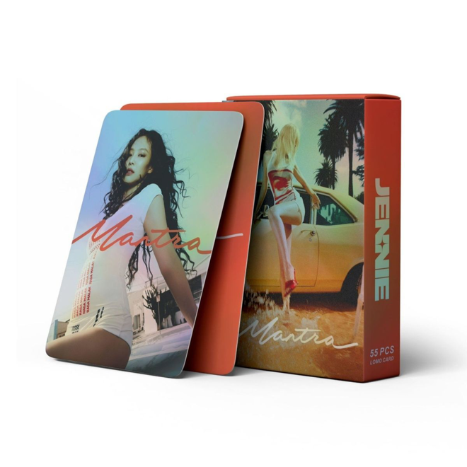 [PRE-ORDER] Jennie Mantra holographic lomocards (55pcs)