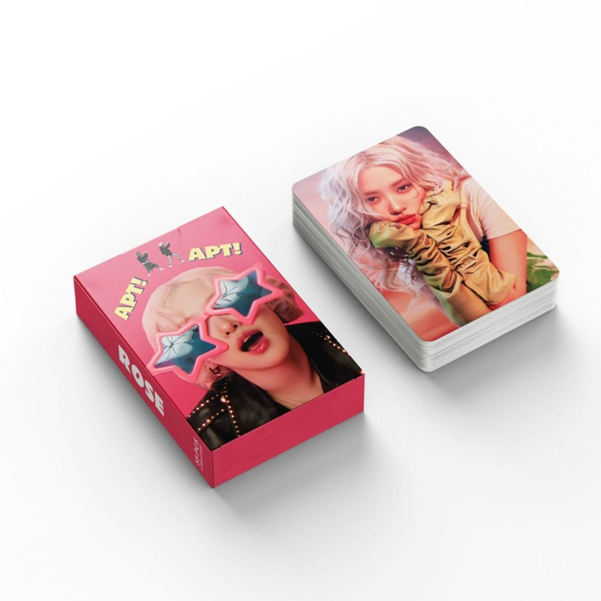 [Në Gjendje] Blackpink Rose APT! lomocards (55pcs)