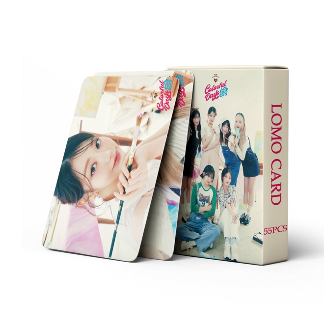 [PRE-ORDER] IVE Colorful Days 2025 Season's Greetings lomocards (55pcs)