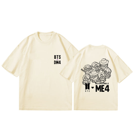 [PRE-ORDER] BTS X Despicable Me 4 T-shirts ver.2
