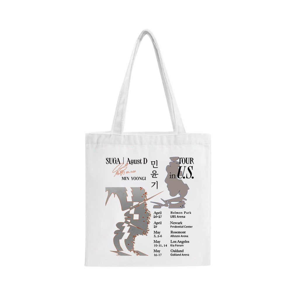 [PRE-ORDER] BTS Agust D 'D-Day' Tote Bags