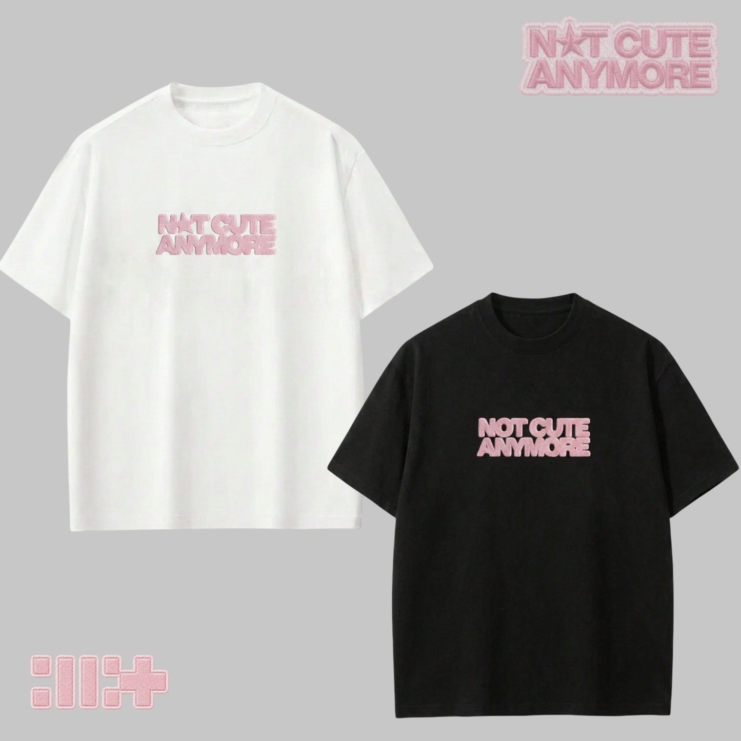 [PRE-ORDER] ILLIT NCA Embroidered T-shirt White