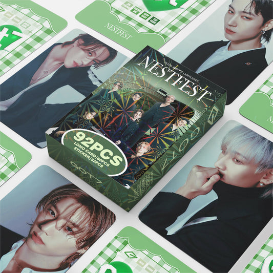 [PRE-ORDER] GOT7 NESTFEST lomocards (92pcs)
