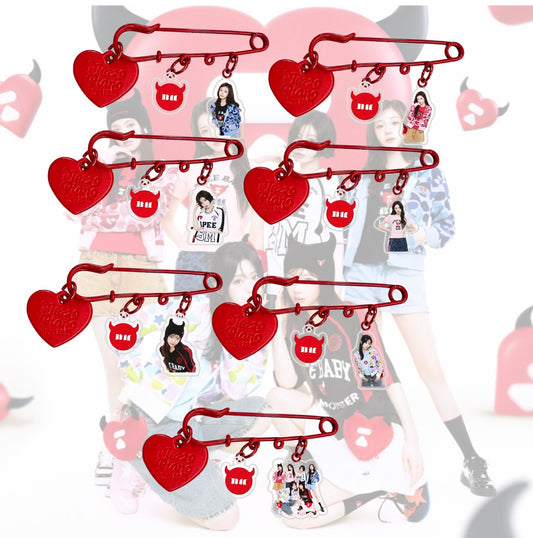 BABYMONSTER acrylic brooch pin collection