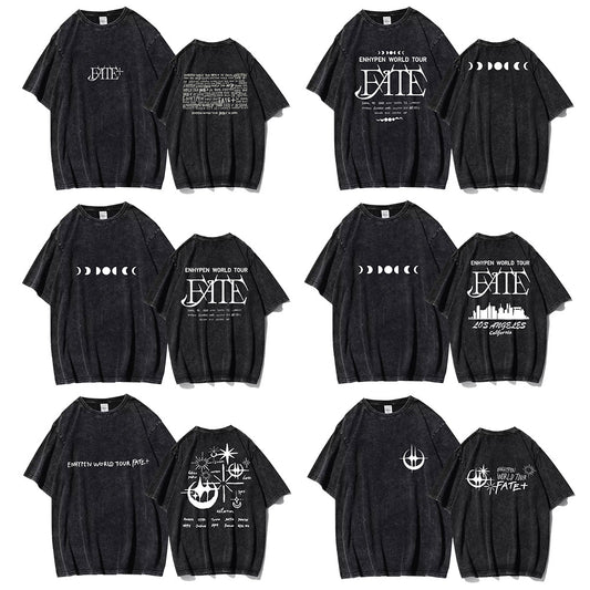 [PRE-ORDER] ENHYPEN 'FATE' Washed T-shirts