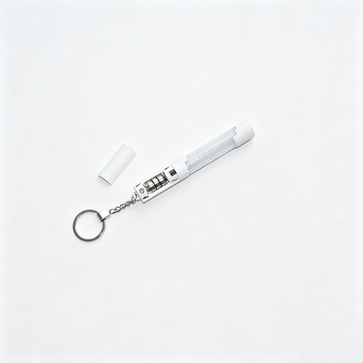 CORTIS light stick keyring detail