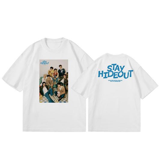 [PRE-ORDER] STRAY KIDS 'Stay Hideout' T-shirts