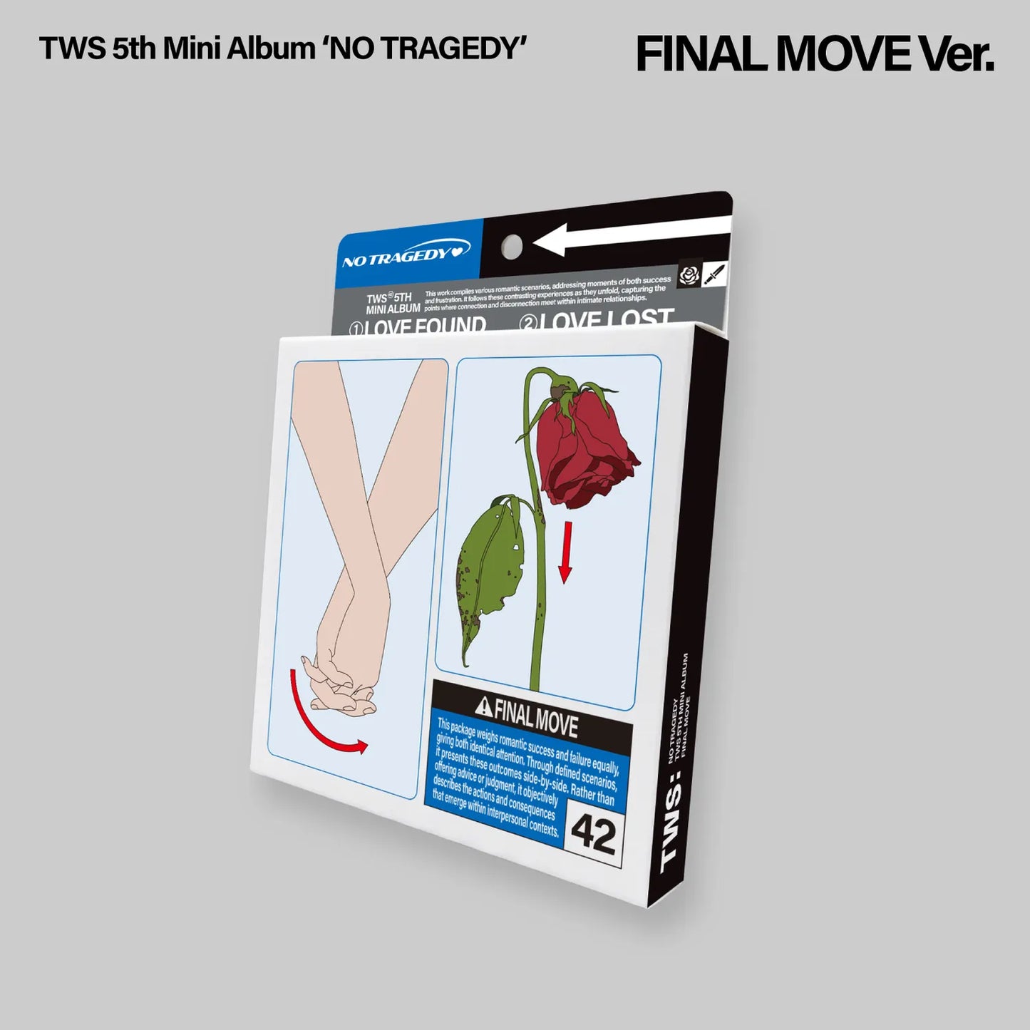 [Në Gjendje] TWS 5th Mini Album 'NO TRAGEDY' Random Ver. NO CD ❌