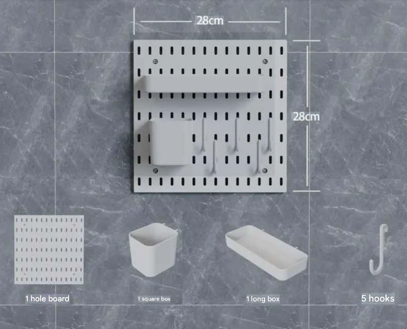 [PRE-ORDER] Acrylic Pegboard Set (28×28cm)