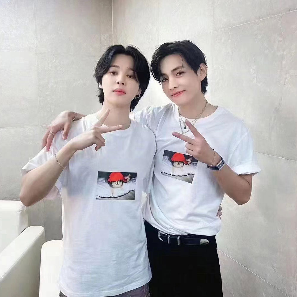[PRE-ORDER] BTS Taehyung 'Layover' Yeontan T-shirt