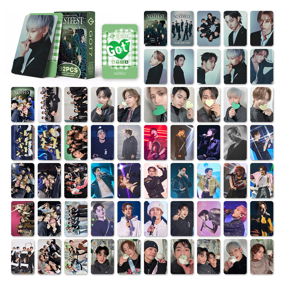 [PRE-ORDER] GOT7 NESTFEST lomocards (92pcs)