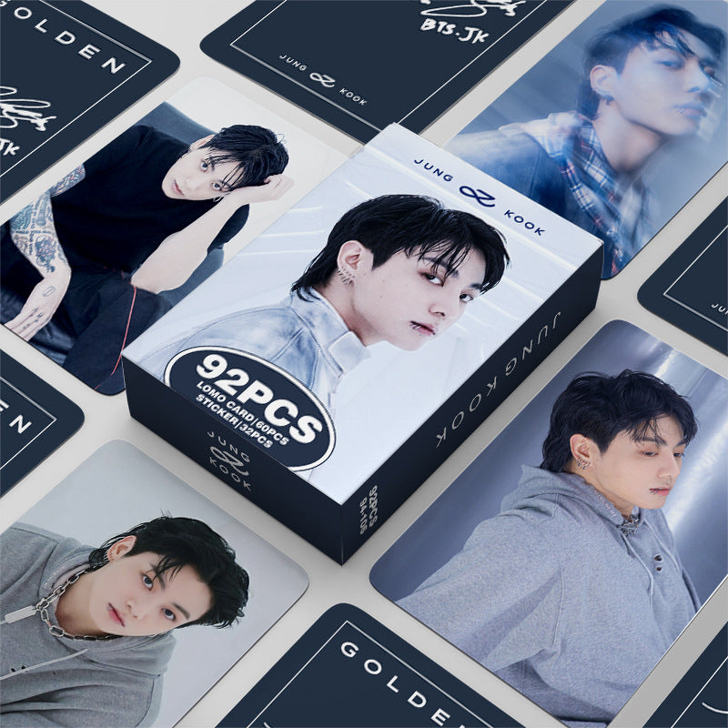[PRE-ORDER] BTS JUNGKOOK 'Golden' lomocards (92pcs)