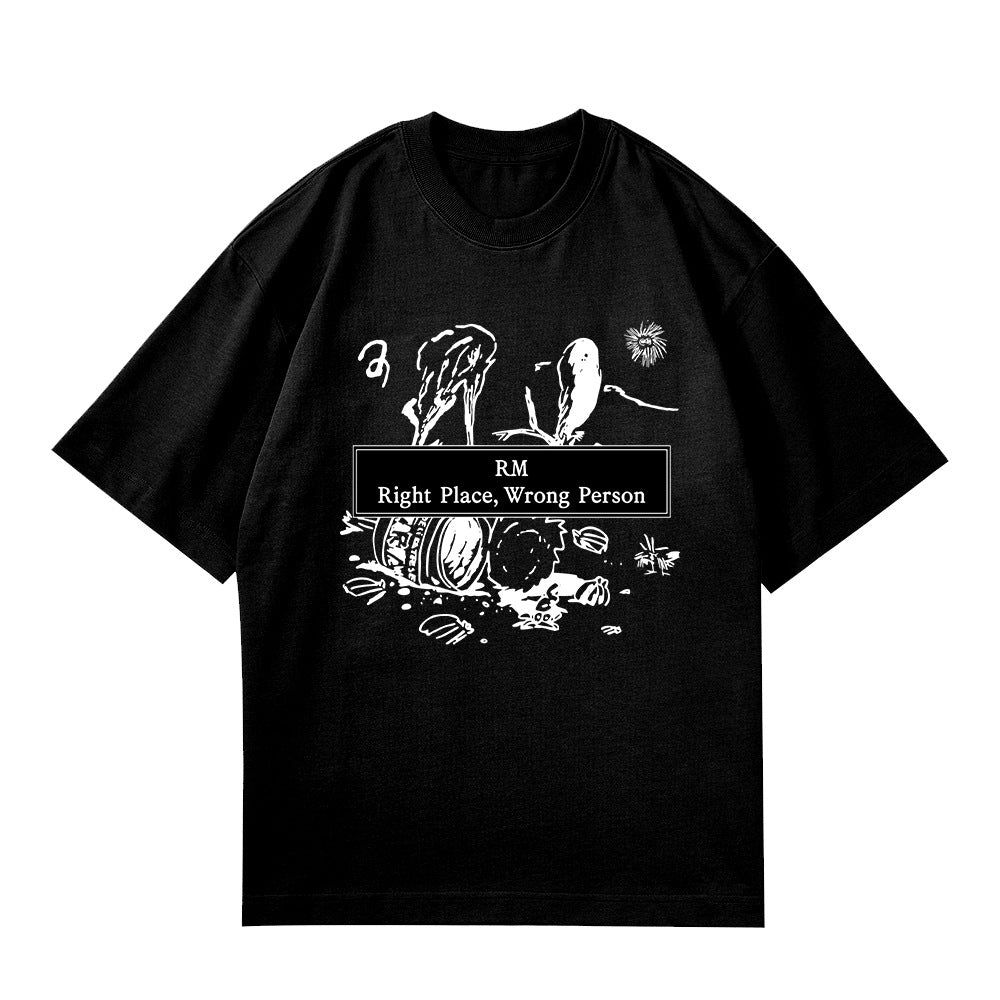 [PRE-ORDER] BTS RM 'Right Place Wrong Person' T-shirts