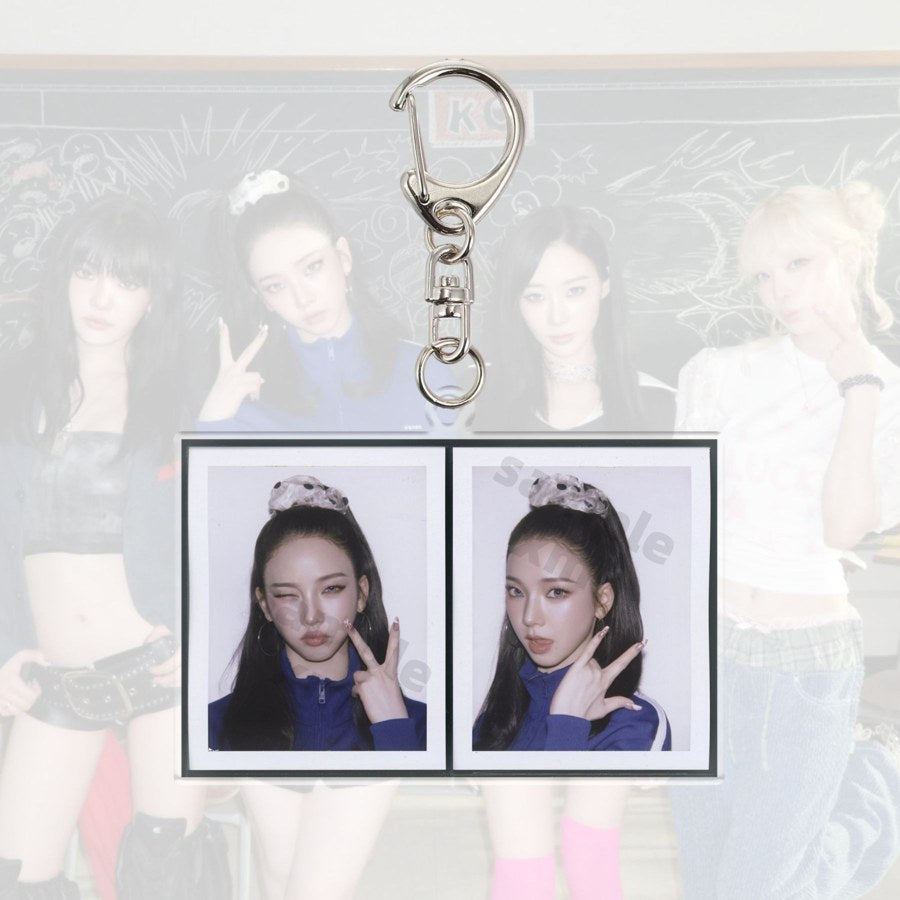 aespa acrylic keyring detail