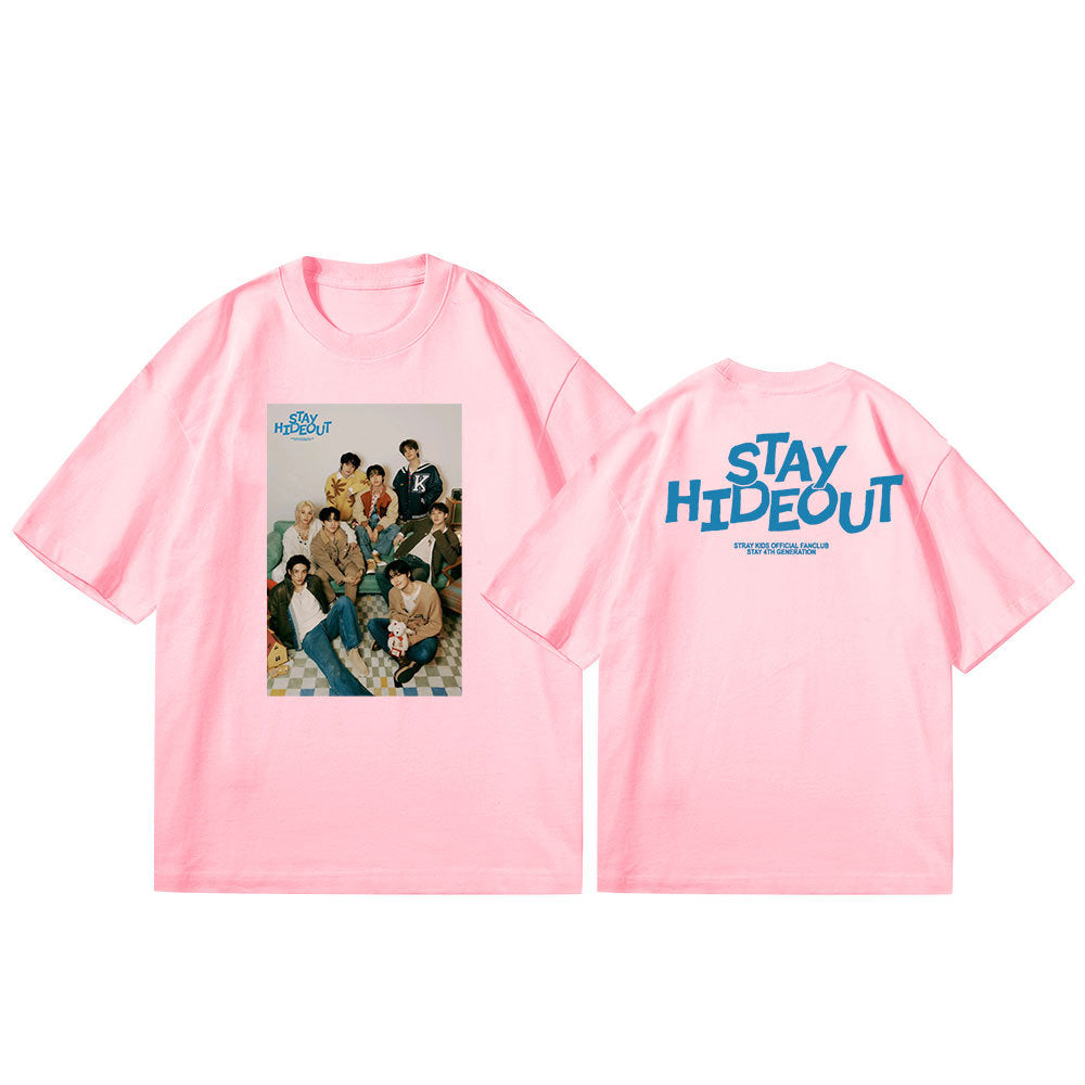 [PRE-ORDER] STRAY KIDS 'Stay Hideout' T-shirts