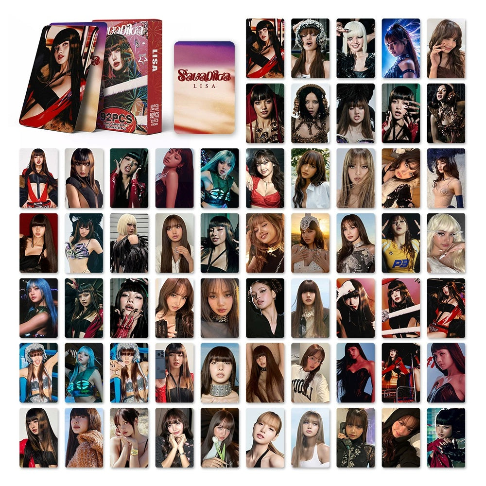 LISA photo cards and stickers