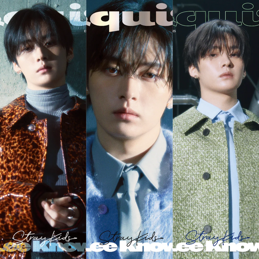 [PRE-ORDER] ESQUIRE KOREA MAGAZINE August Issue | Cover: SKZ: LEE KNOW